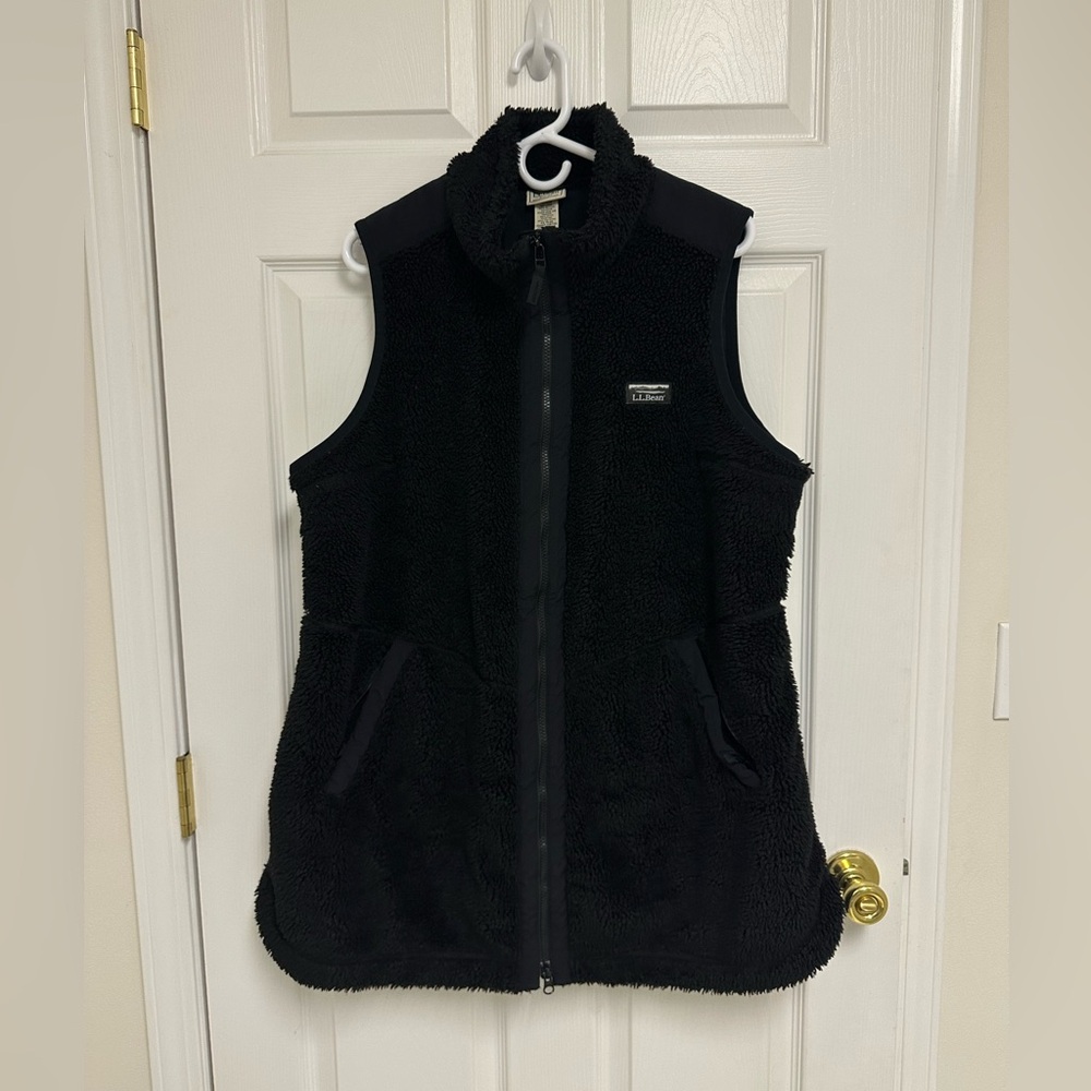 Women’s L.L. Bean Long Sherpa Vest